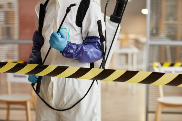 Professional Blood Cleanup technician working in Danville, IN